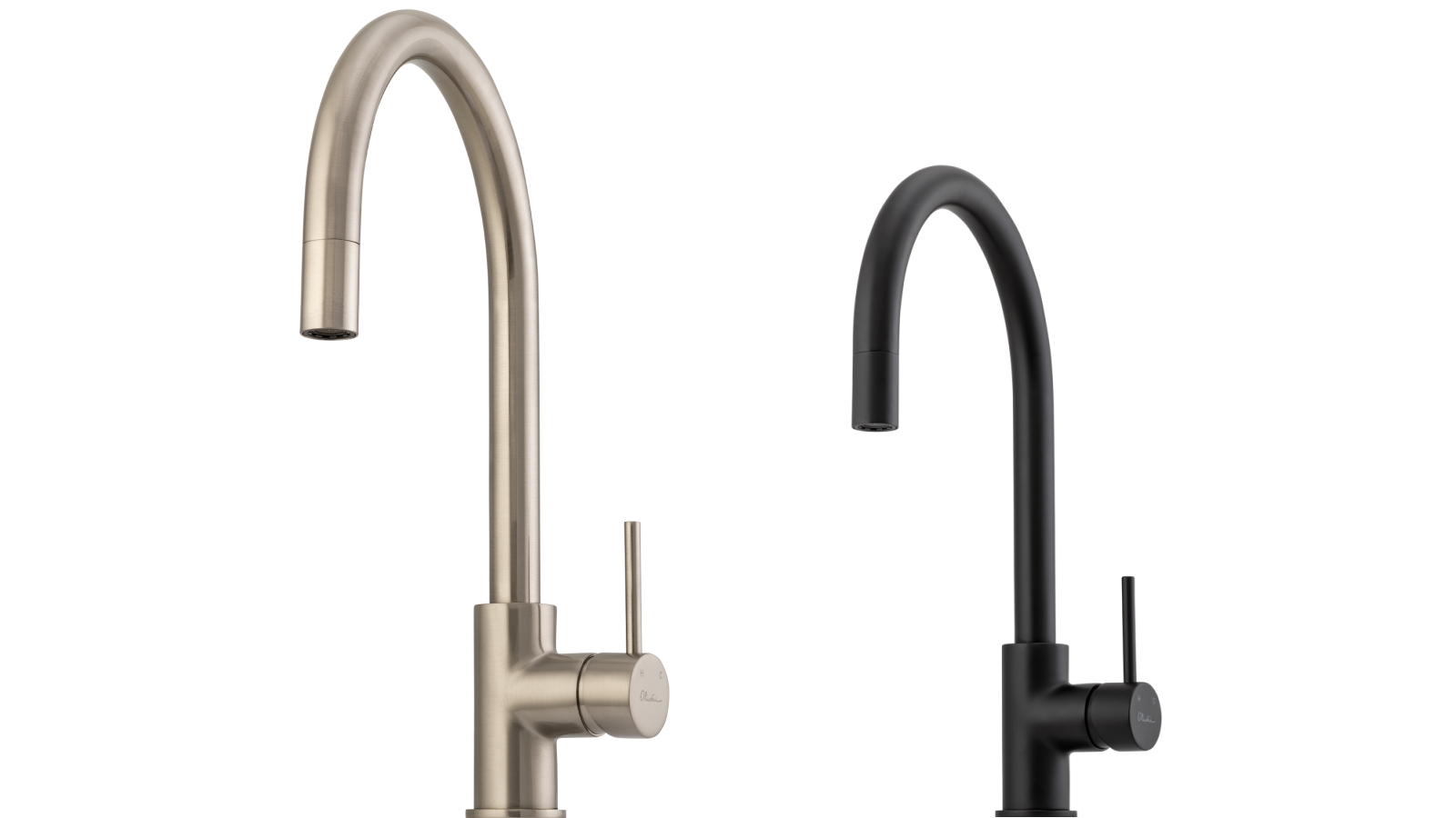 Oliveri Venice Lead Free Brass Pull Out Goose Neck Mixer