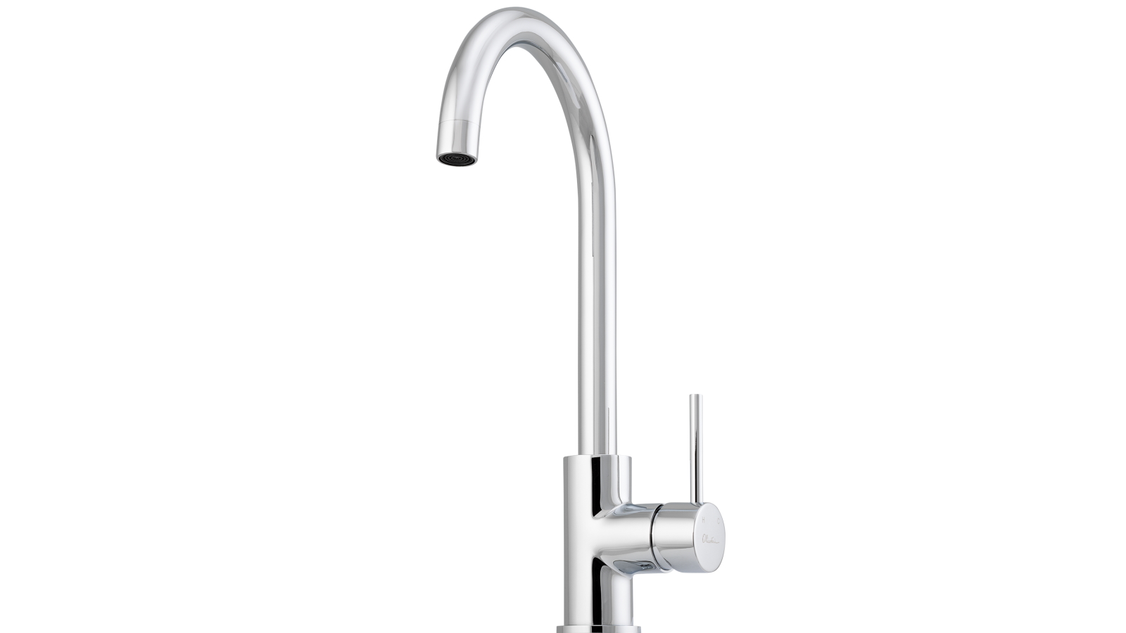 Oliveri Venice Lead Free Brass Goose Neck Mixer - Chrome