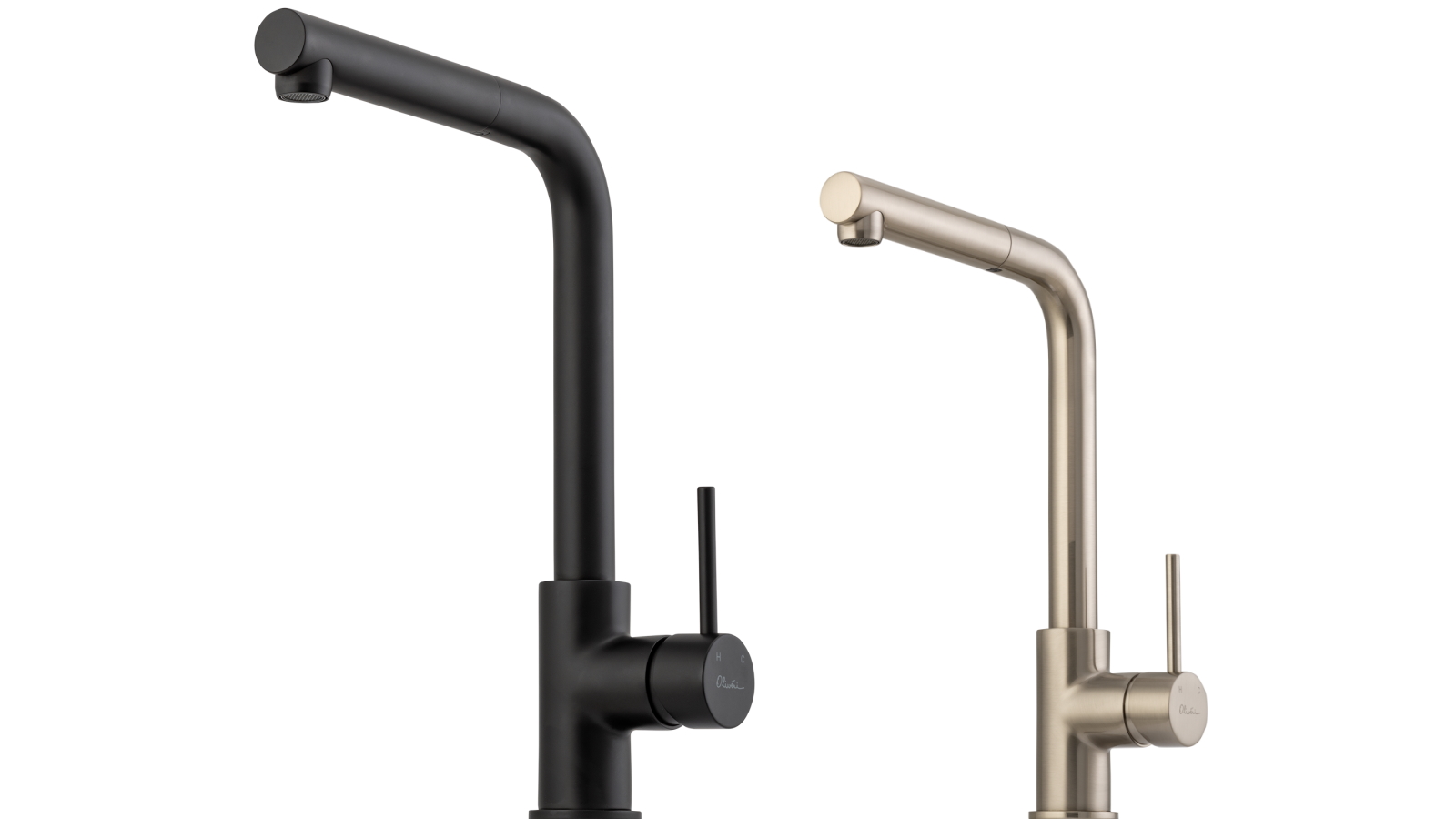 Oliveri Venice Lead Free Brass Pull Out Right Angle Mixer