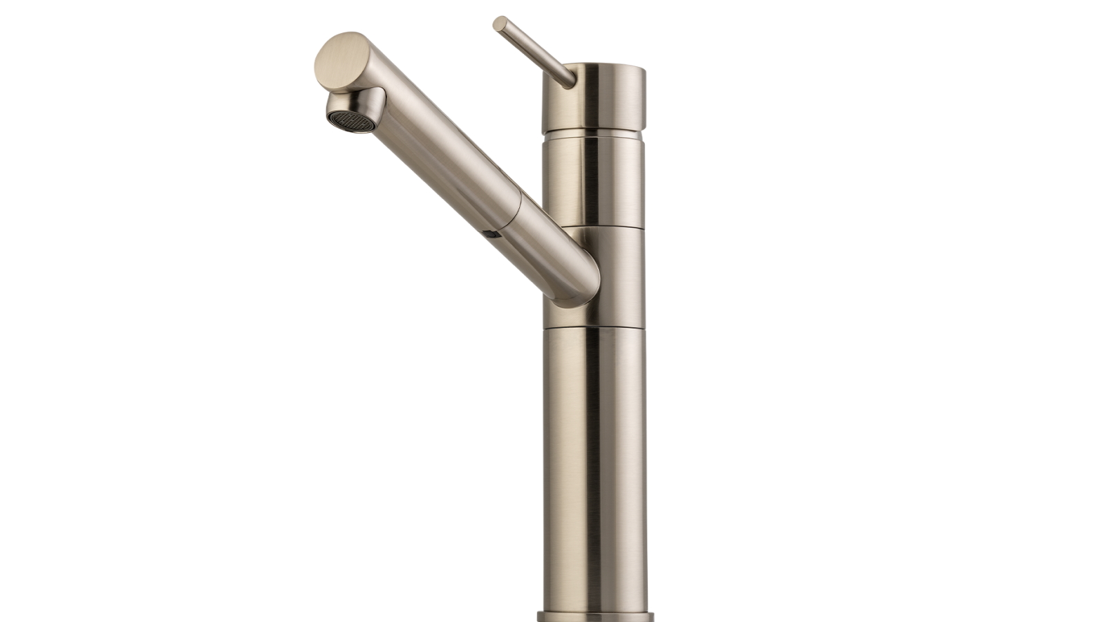 Oliveri Venice Lead Free Brass Pull Out Swivel Mixer - Brushed Nickel