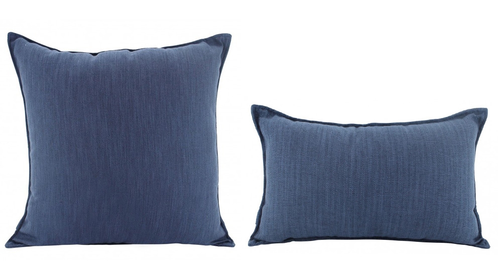 Basic Linen Navy Cushion