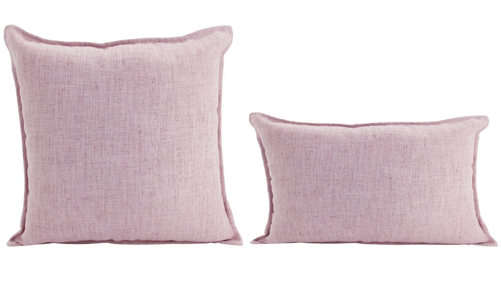 Basic Linen Blush Cushion