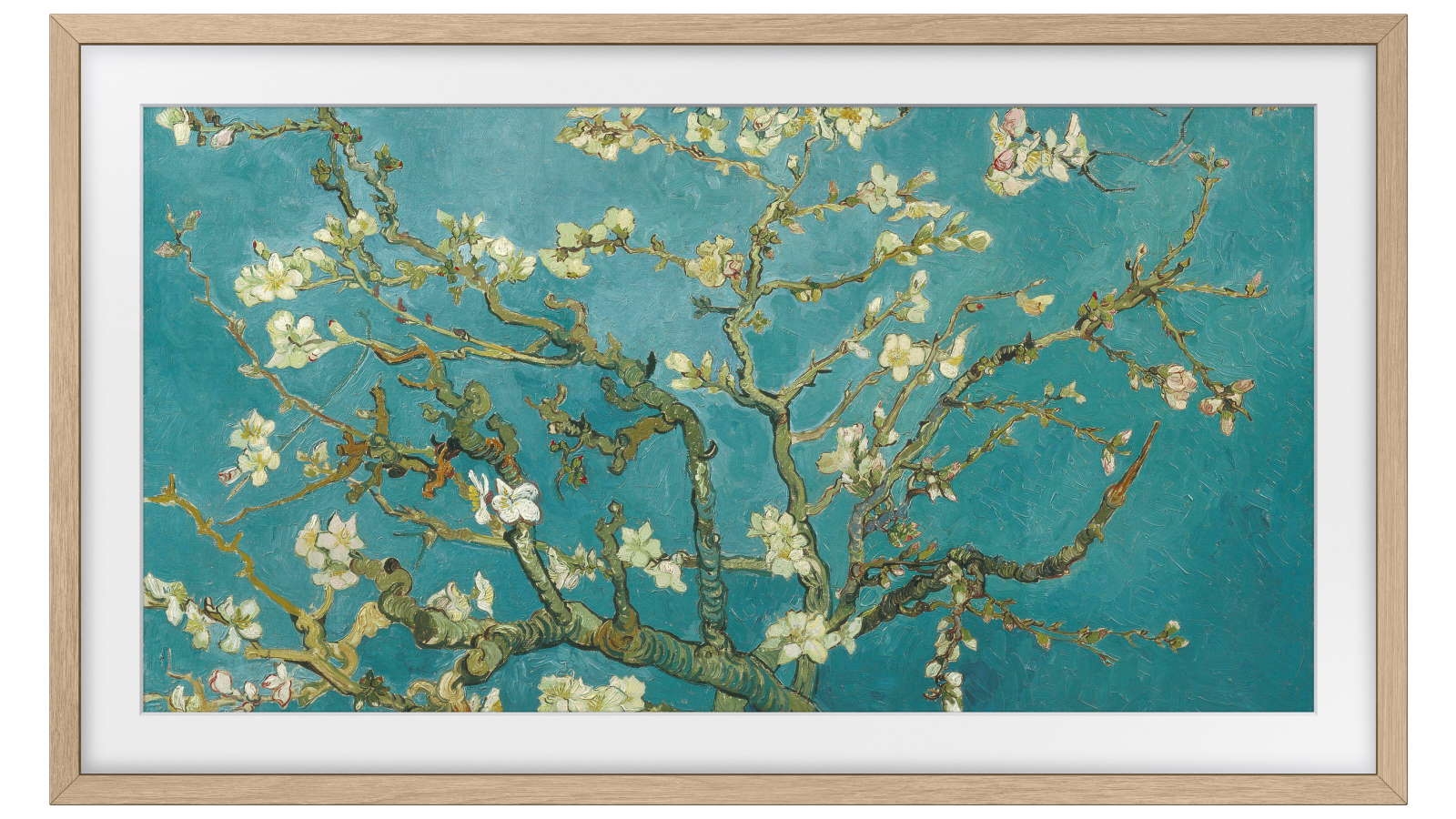 Samsung 32-inch Customisable Modern Frame for 2023 The Frame TV - Teak