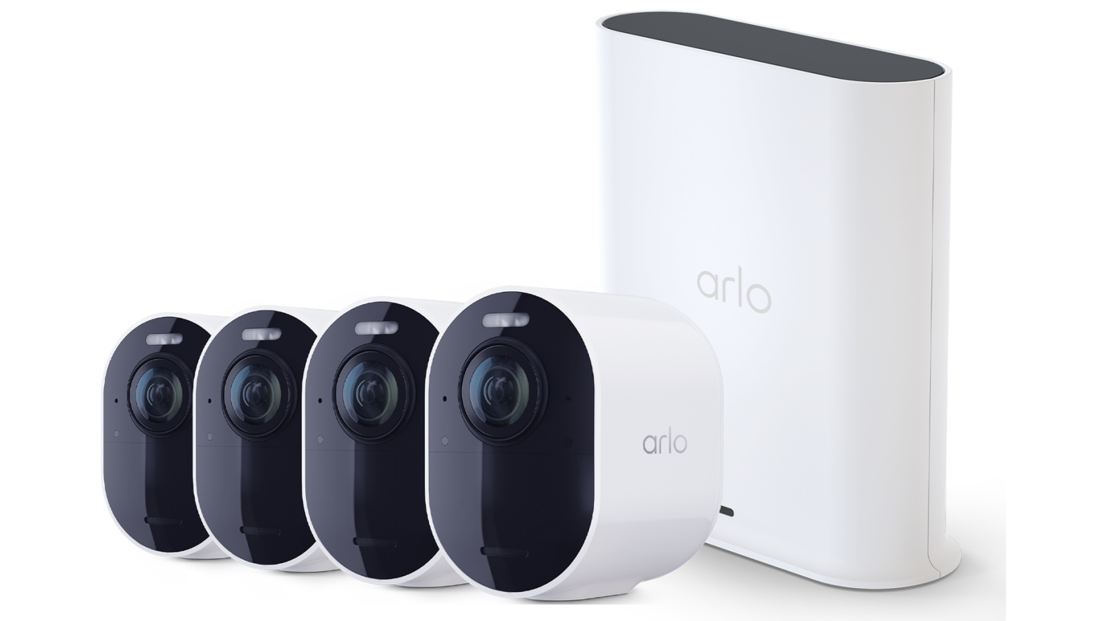 Arlo Ultra 4K (3rd Gen) Security Camera - 4 Camera and Hub Kit