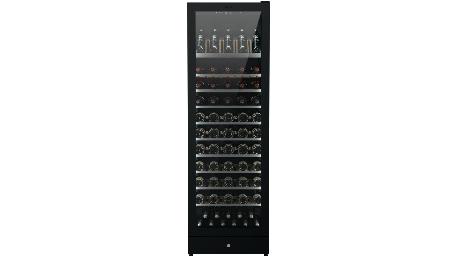 Vintec Premium 126 Bottle Right Hinge Multi-Temp Wine Cellar