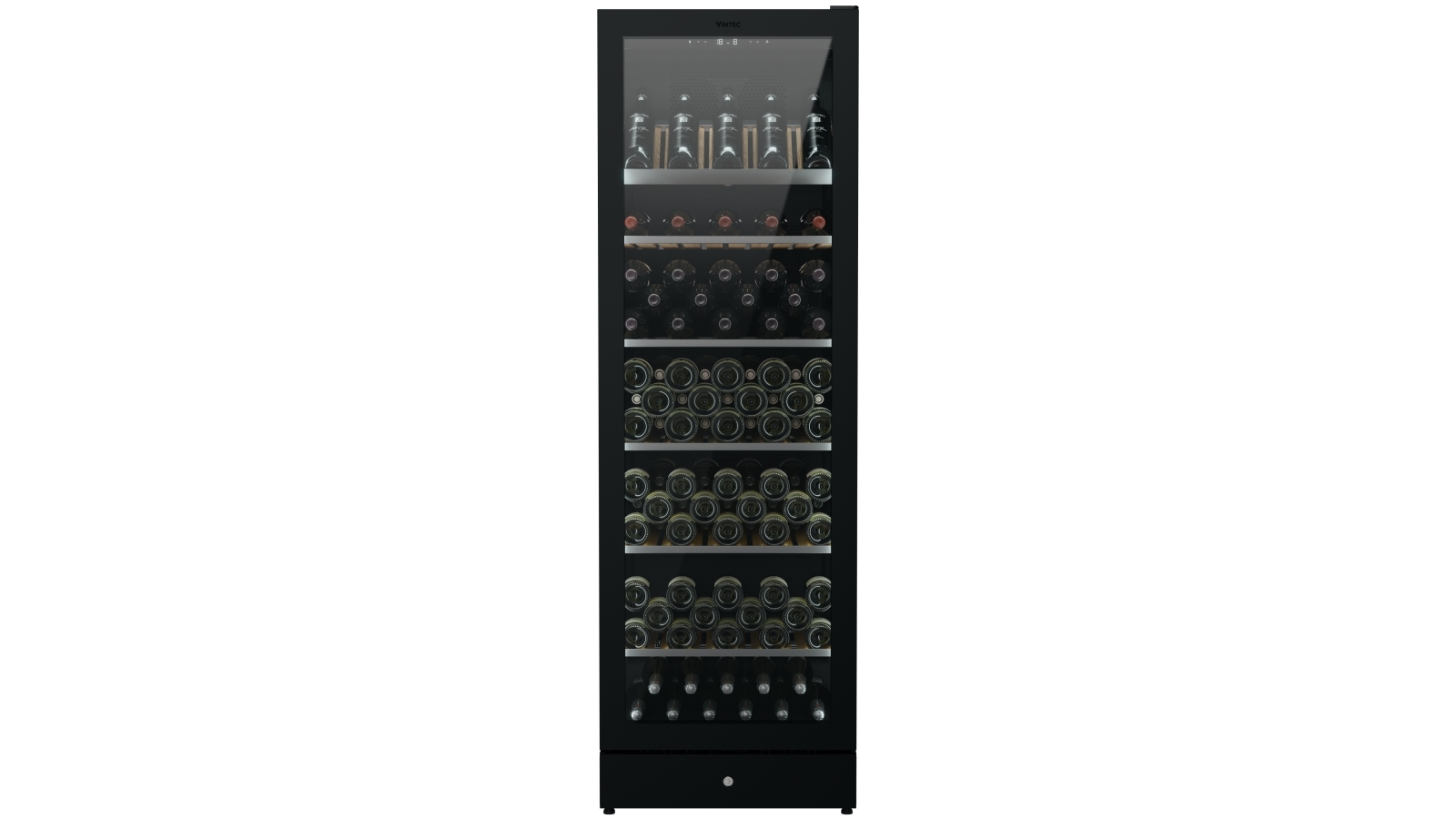 Vintec Premium 198 Bottle Right Hinge Multi-Temp Wine Cellar