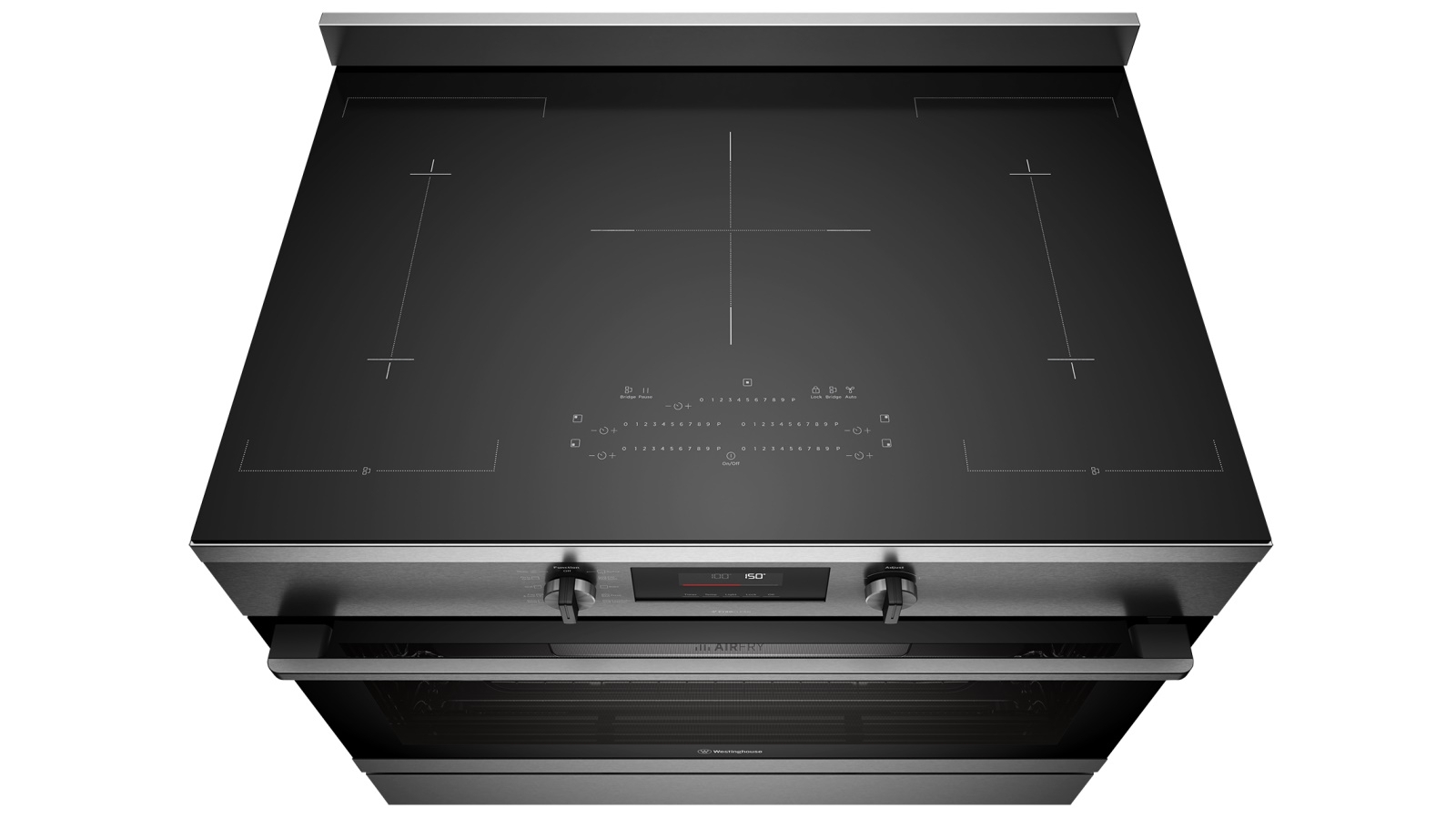 900mm freestanding oven with induction cooktop sales