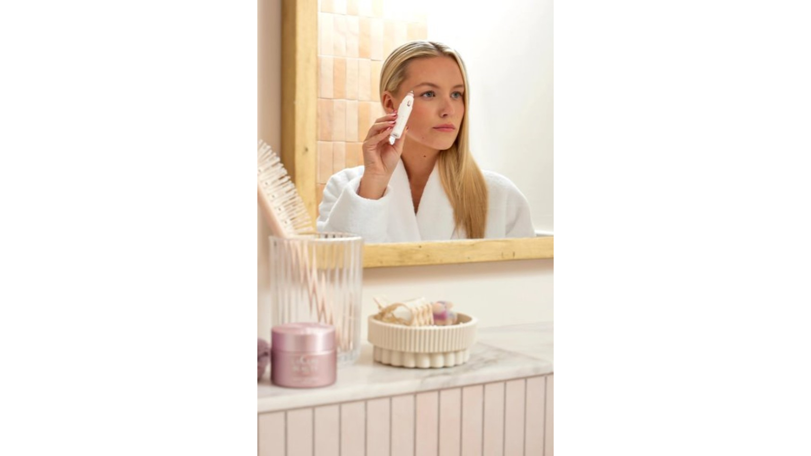 REINGTON® 2-in-1 Facial Hair Reover [Hypoallergenic Attachents, LED Light, USB-C, 80in - View #4