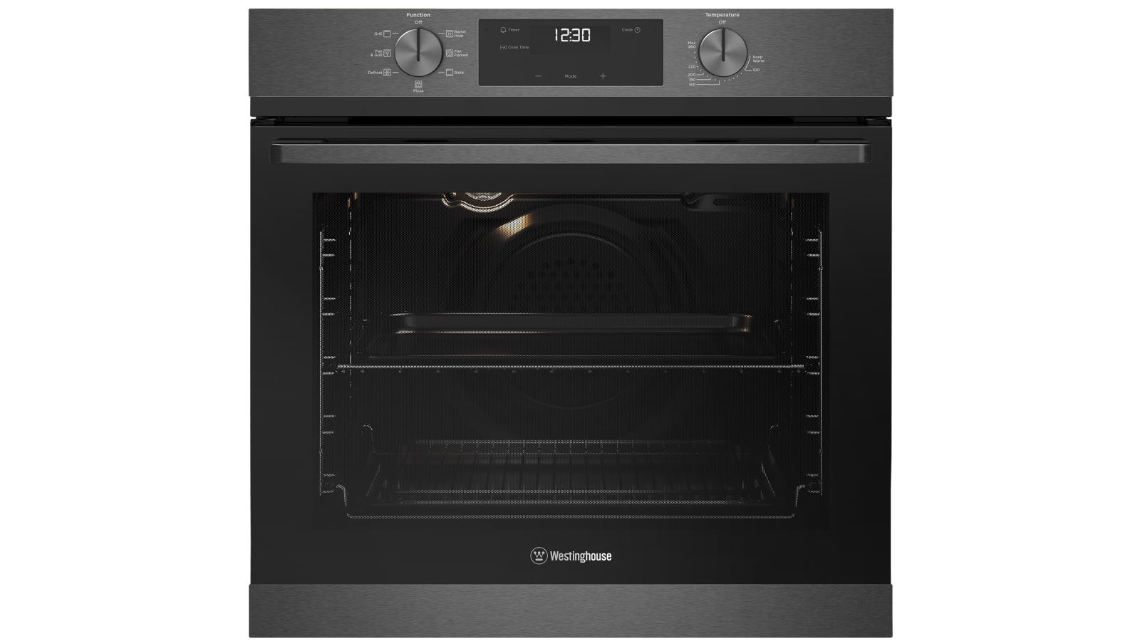 Westinghouse 600mm Multi-Function 7 Oven - Dark Stainless Steel