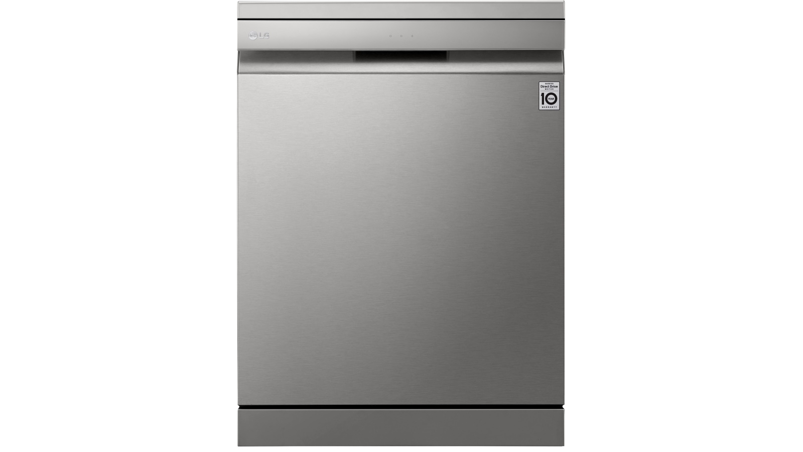 LG 15 Place QuadWash Freestanding Dishwasher with TrueSteam - Platinum Steel
