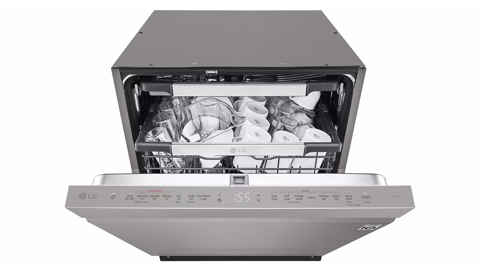 Lg quadwash platinum steel truesteam dishwasher sales