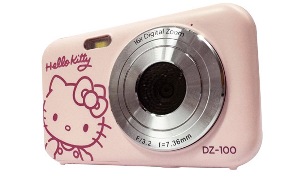 YASHICA YAS-DZ10HK-PN コンパクトデジタルカメラ DZ-100 Hello