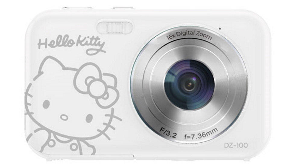 Yashica x Hello Kitty DZ-100 Digital Camera - White | Domayne