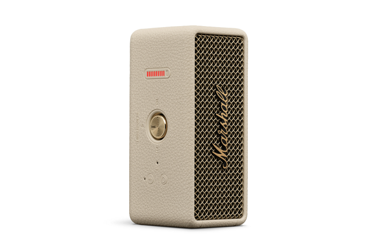 Marshall Emberton III Bluetooth Speaker - Cream | Domayne