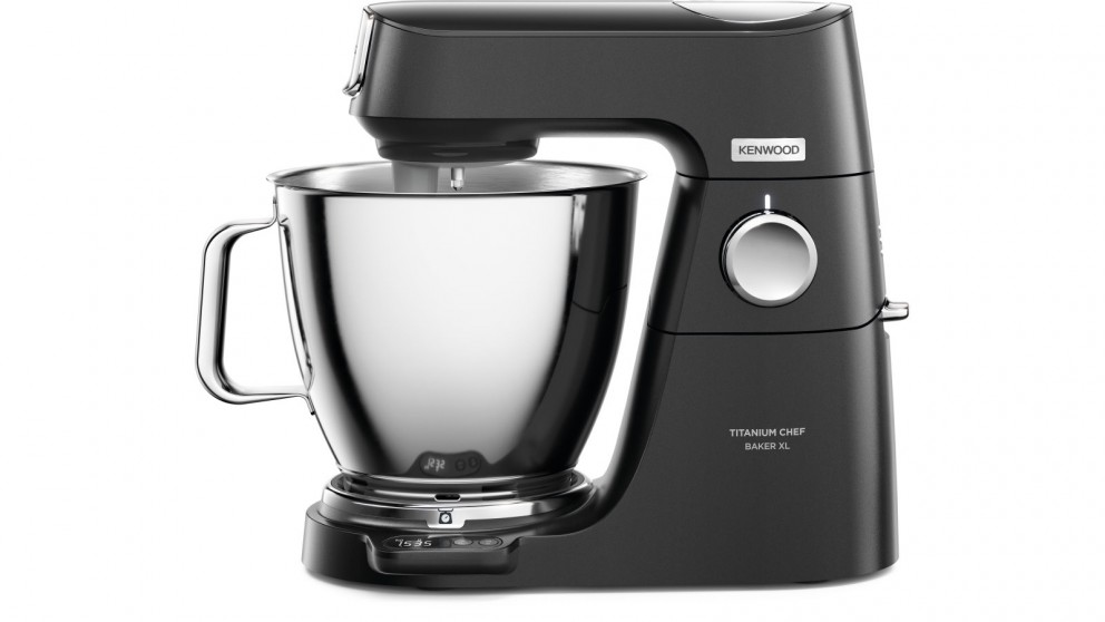 Kenwood Titanium Chef Baker XL Stand Mixer - Black | Domayne