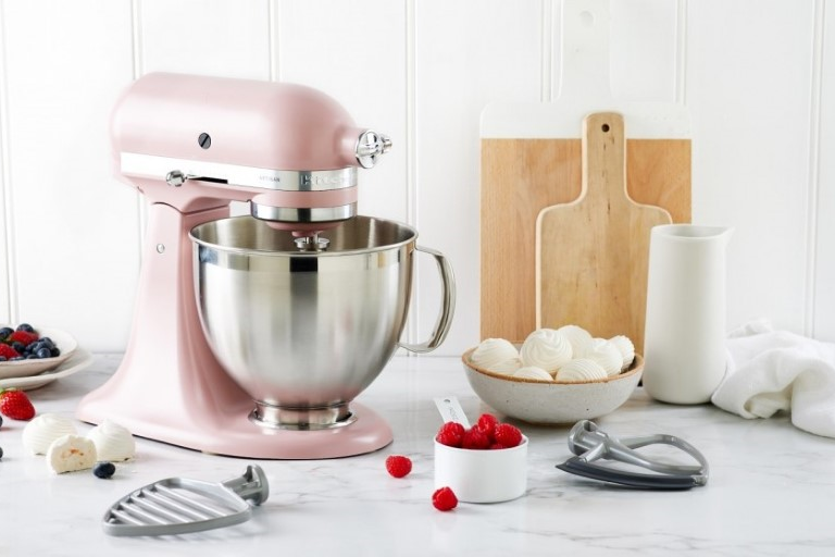 Kitchenaid Artisan Stand Mixer- Dried Rose | Domayne