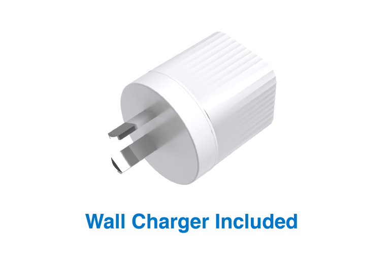  Wall Charger Included 