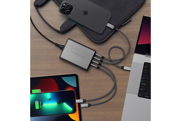 Satechi 165W USB-C 4-Port PD GaN Charger | Domayne