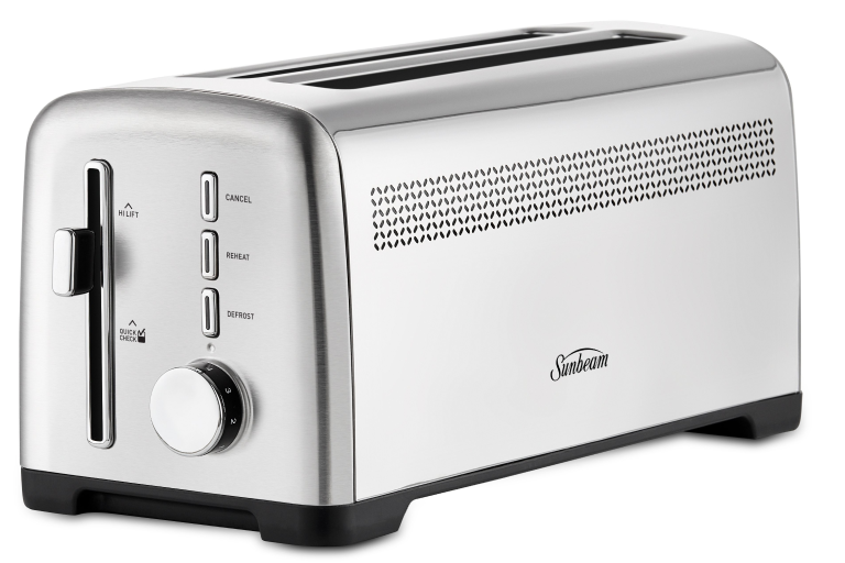 Sunbeamシルバースロット トースター すばやきトースター ST-2D451 | シロカオンラインストア 電子レンジ・オーブン