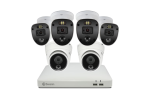 Swann Enforcer 8 Channel 1080p FHD DVR Security System with 4