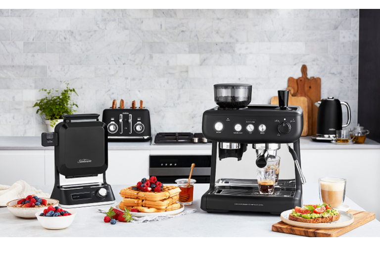 Sunbeam Shade Select Verticle Waffle Maker Black Classic Domayne